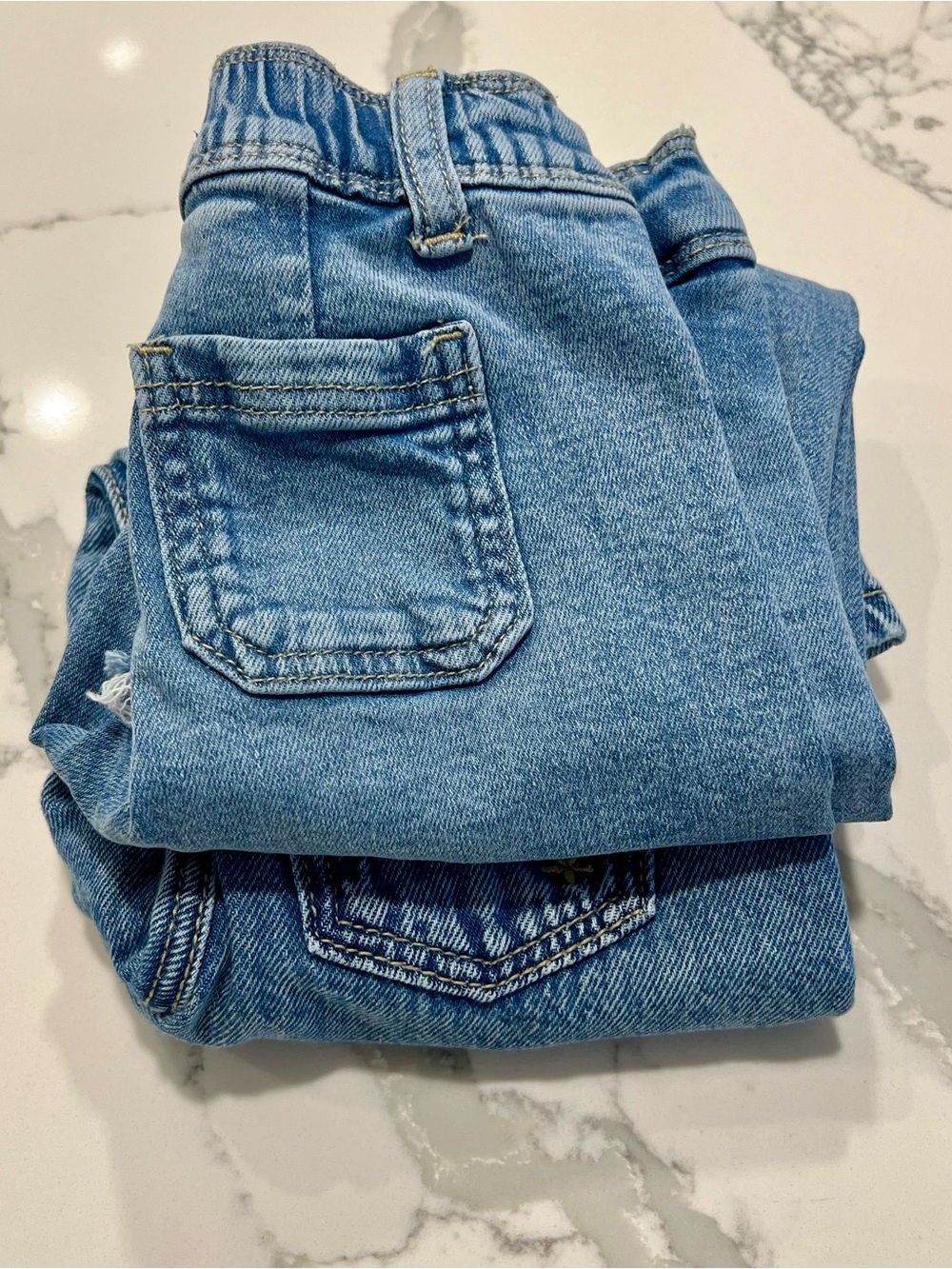 ZARA Kids Girls Blue Denim Jeans Set of 2 - Casual Straight Fit❤️❤️😎 - Picture 13 of 13